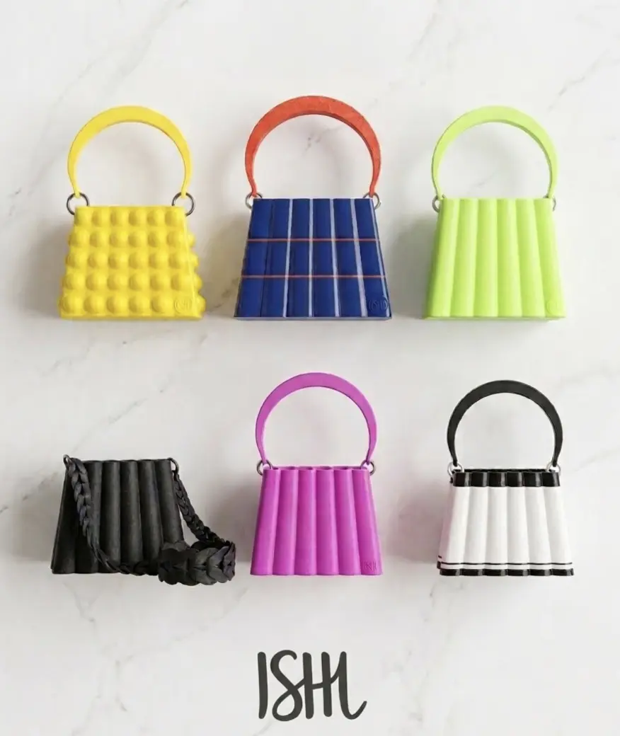 ISHI 3D printed handbags collection